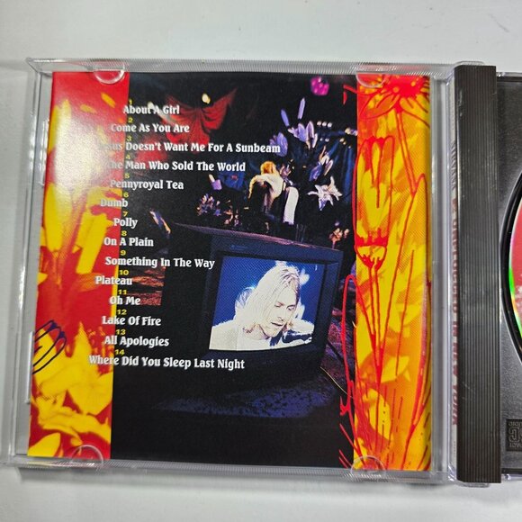 Nirvana MTV Unplugged In New York CD Album 1994 Geffen Records Acoustic - Picture 4 of 4